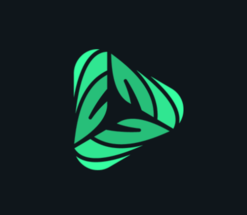 green spin logo