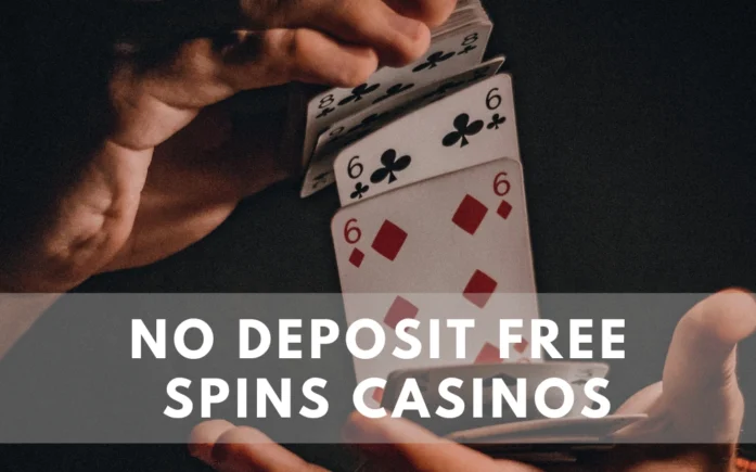 no deposit free spins casinos graphic