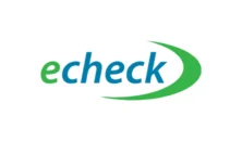 echeck logo design on white background