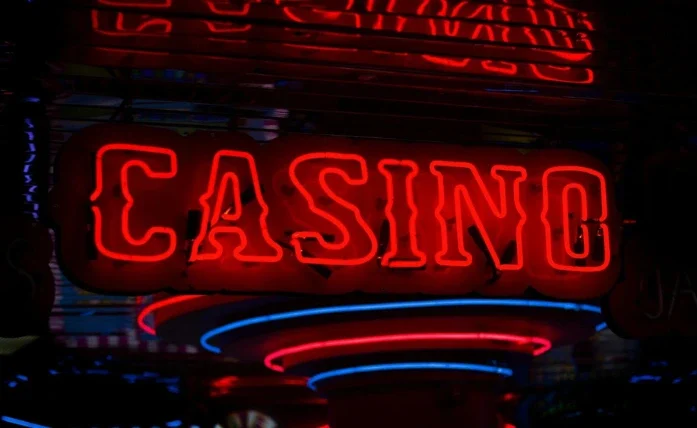 neon casino signage