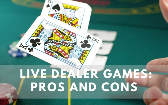 pros and cons live dealer games graphic